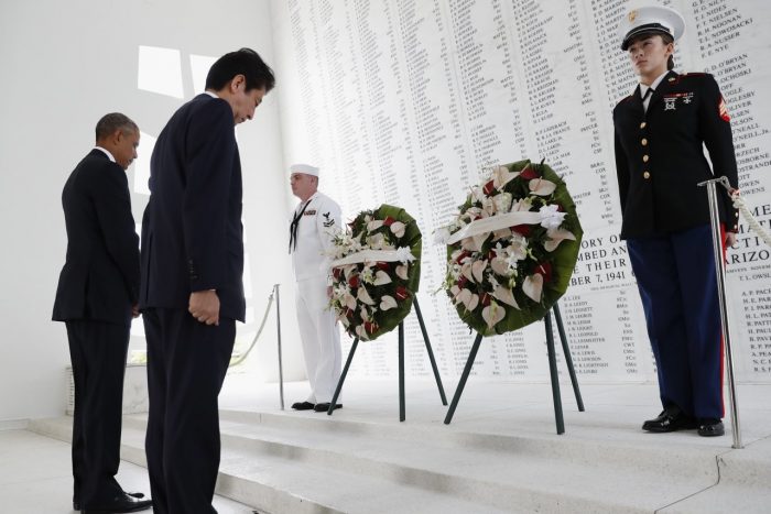 安倍首相の真珠湾訪問
